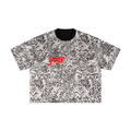 Unisex Leopard Print Boxy T-Shirt