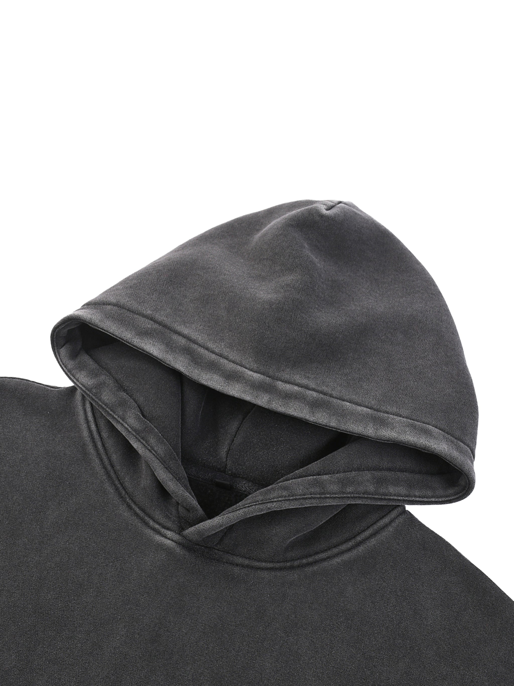 Y Snow Wash Fleece Oversize Hoodie