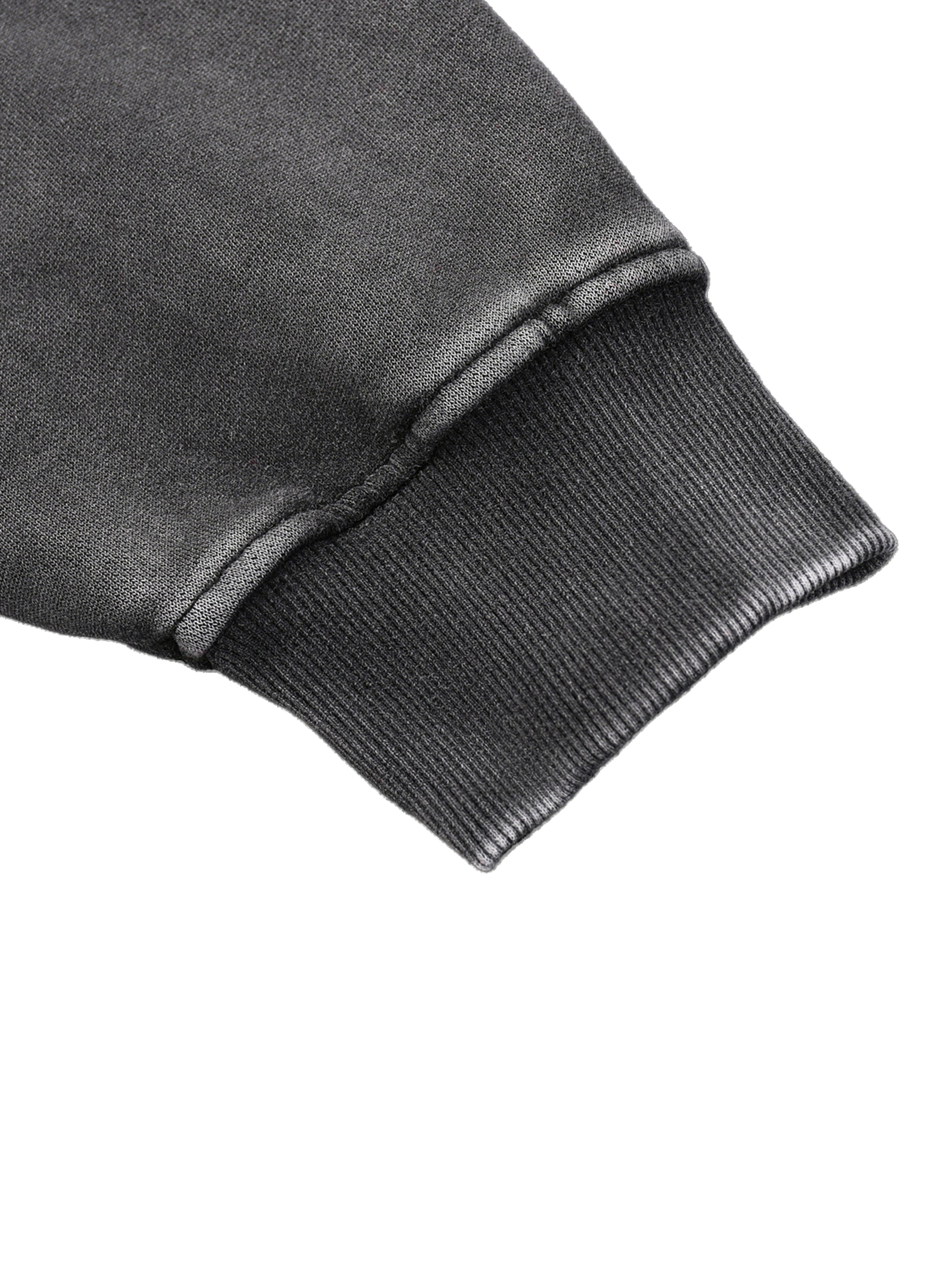 Y Snow Wash Fleece Oversize Hoodie